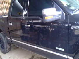 2012 FORD F150,BLACK,PLATINUM,CREW CAB,3.5L TURBO,4WD, F25002